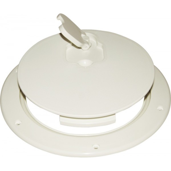 Portello d'ispezione RAL 9010 265 x 215 mm - N°1 - comptoirnautique.com