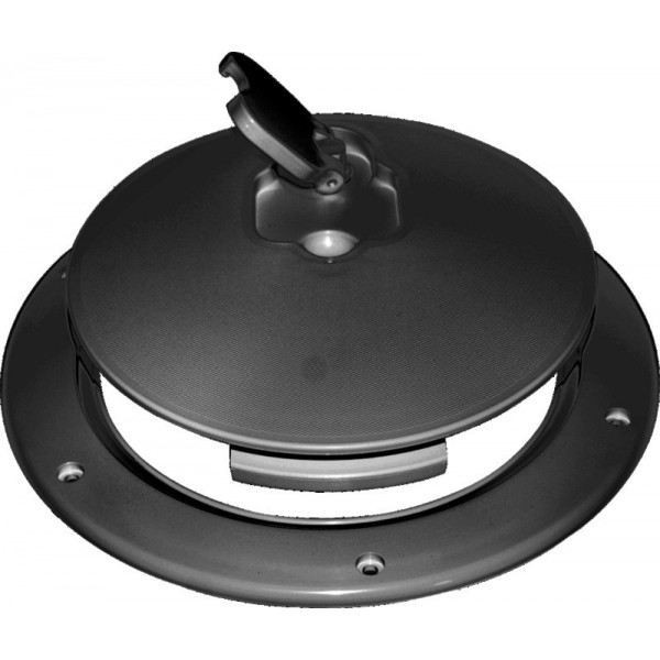 Sportello di ispezione con coperchio nero 265 x 215 mm nero - N°1 - comptoirnautique.com