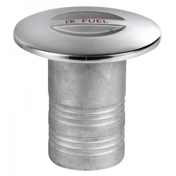FUEL AISI 316 tappo stampato lucidato a specchio 50 mm - N°1 - comptoirnautique.com