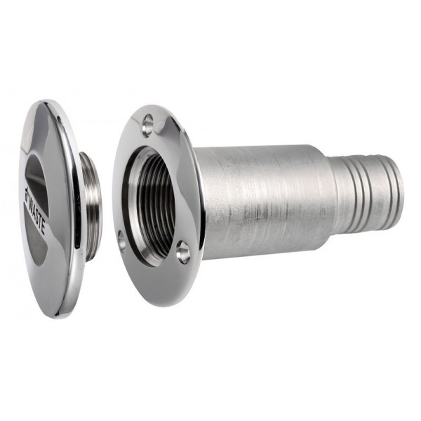 Tappo WASTE AISI316 stampato lucido 38mm 96,3mm - N°2 - comptoirnautique.com