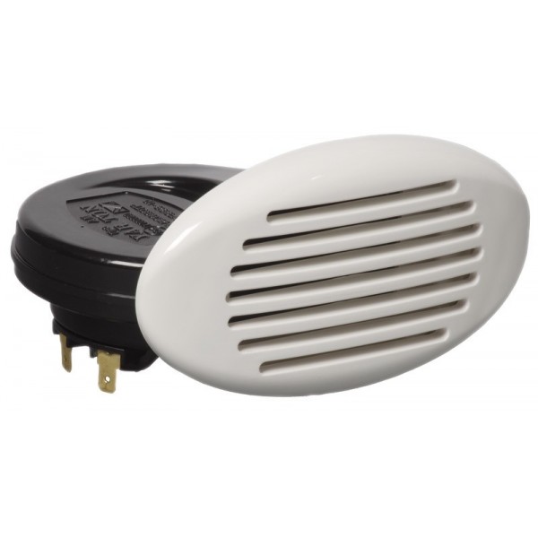 Clacson bianco da incasso 12V 112 db - N°1 - comptoirnautique.com