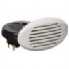 Clacson bianco da incasso 12V 112 db