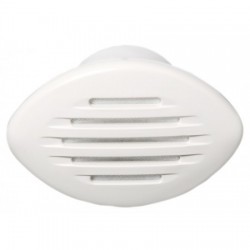 Avertisseur à encastrer ABS blanc 12V 105 dB - Osculati