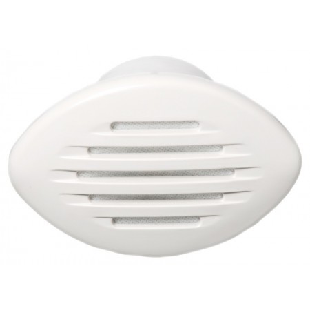 Avertisseur à encastrer ABS blanc 12V 105 dB - Osculati