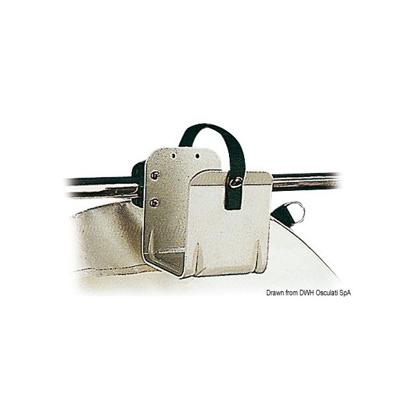 Supporto in alluminio per boa in ferro-a-cavallo - N°1 - comptoirnautique.com