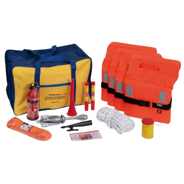 Kit Marsupio 6 persone fino a 3 miglia, senza razzi - N°1 - comptoirnautique.com