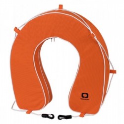 PVC orange horseshoe buoy