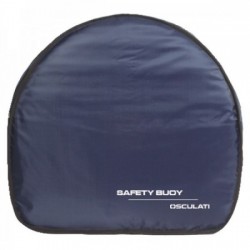 Bolsa azul para guardar...