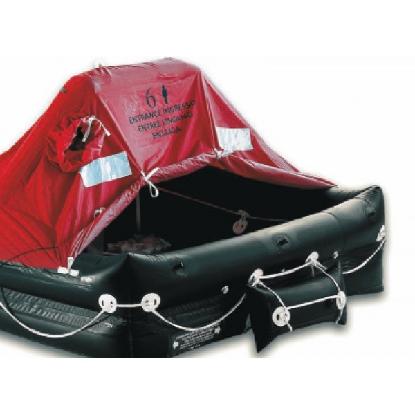 Liferaft FRANCIA soft bag 6 berths - N°1 - comptoirnautique.com