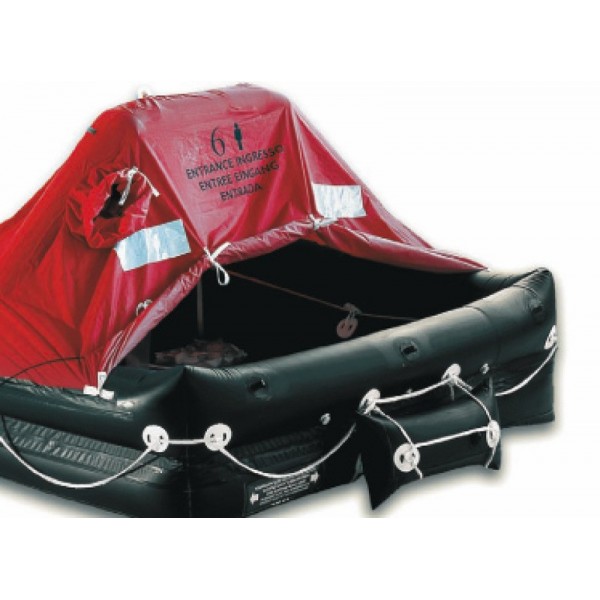 Zattera di salvataggio FRANCIA borsa morbida 6 cuccette - N°1 - comptoirnautique.com