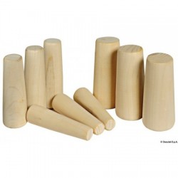 Set of 10 wooden safety...