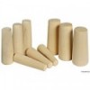 Set of 10 wooden safety cones from 8 to 38 mm - N°2 - comptoirnautique.com 