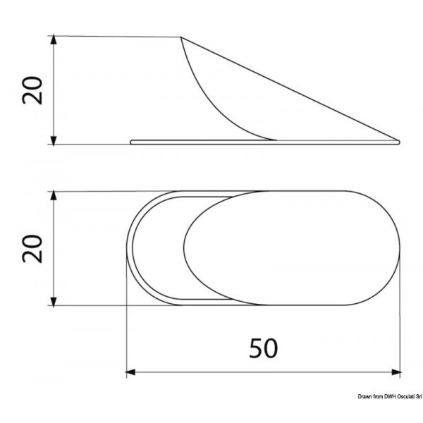 Asa de viento autoportante para paneles laterales - N°4 - comptoirnautique.com
