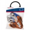 Euro Lightline Cordino da 2 m + 3 moschettoni a sgancio rapido - N°2 - comptoirnautique.com