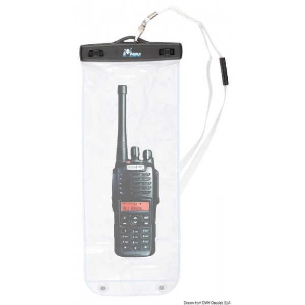 Supporto radio VHF bianco AMPLIATO - N°1 - comptoirnautique.com