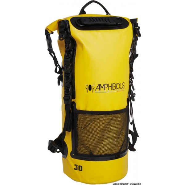 Mochila impermeable Amphibious Quota amarilla 30 l - N°1 - comptoirnautique.com 