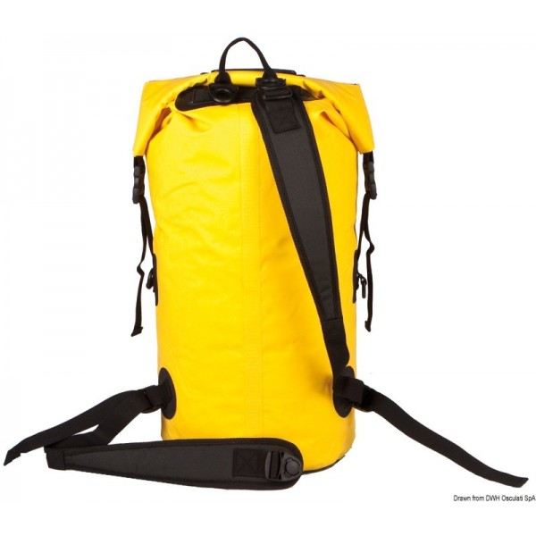 Mochila impermeable Amphibious Quota amarilla 30 l - N°2 - comptoirnautique.com 