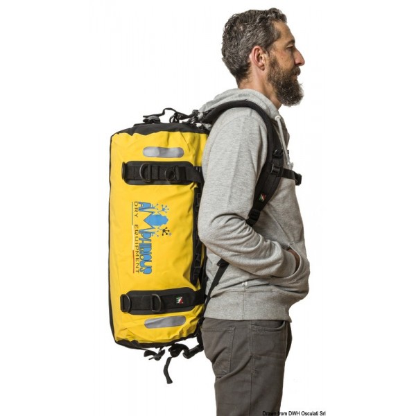 Sac étanche AMPHIBIOUS Voyager jaune 60 l  - N°1 - comptoirnautique.com