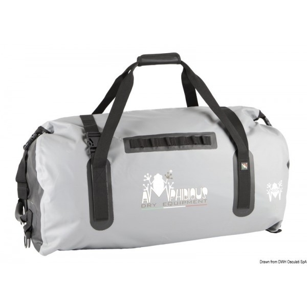 AMPHIBIOUS Cargo waterproof bag grey 80 l - N°1 - comptoirnautique.com