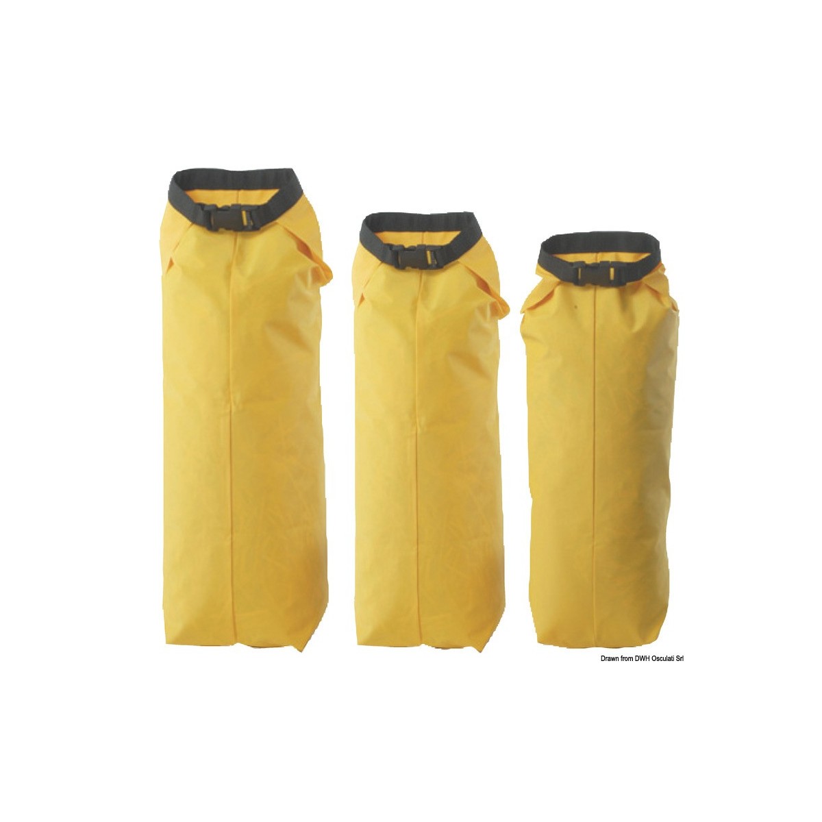 Sac à Dos étanche Aqua Quest Mariner 10/20/30 L - PVC 100% Imperméable - Léger, Confortable, Flottant