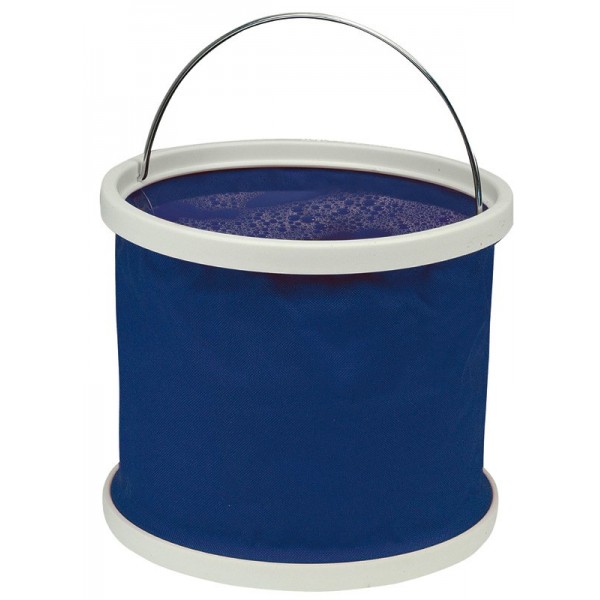 Foldable nylon bucket 12 l - N°1 - comptoirnautique.com 