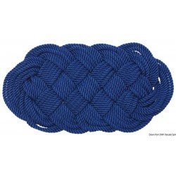 Nylon-Fußmatte blau 72 x 37 cm