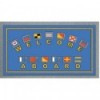 Zerbino antiscivolo. Formato 40 x68 cm Grand Pavois - N°1 - comptoirnautique.com