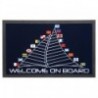 Non-slip mat. Format 50x80cm Flags