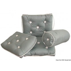 Cotton cushion Simple grey...