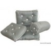 Coussin en coton Simple gris 430 x 350 mm  - N°1 - comptoirnautique.com