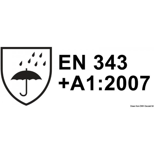 HH Storm Rain Salopette BIB arancio/nero M - N°3 - comptoirnautique.com