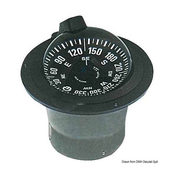 5" RIVIERA BW1 built-in compass - N°1 - comptoirnautique.com