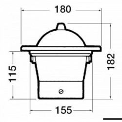 Compas White Star 5"...