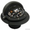 3" RIVIERA compass with black rose dome/black case