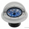 Bussola RIVIERA da 3" con cupola rosa-blu/cassa grigia - N°1 - comptoirnautique.com
