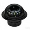 IDRA compact flush-mount compass black rose front.