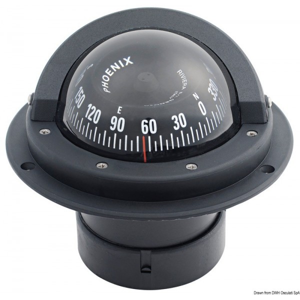 Bussola da 3" RIVIERA BH1/AV - N°1 - comptoirnautique.com