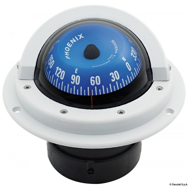 Bussola da 3" RIVIERA BH1/AVB - N°1 - comptoirnautique.com