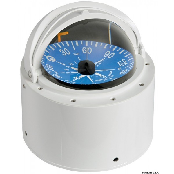 Bussola 4" RIVIERA AV rosa bianca/cassa blu - N°3 - comptoirnautique.com