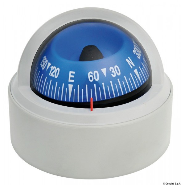 Bussola RIVIERA BS1 2"1/2 cassa blu rosa/grigio - N°1 - comptoirnautique.com
