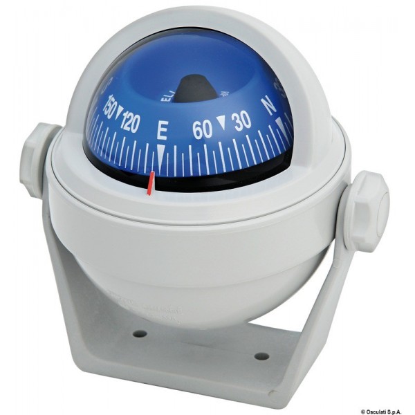 Bussola RIVIERA BS2 2"1/2 cassa blu rosa/grigio - N°1 - comptoirnautique.com