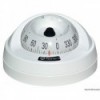 RIVIERA Aries 2"1/2 white compass with bayonet, white rose - N°1 - comptoirnautique.com