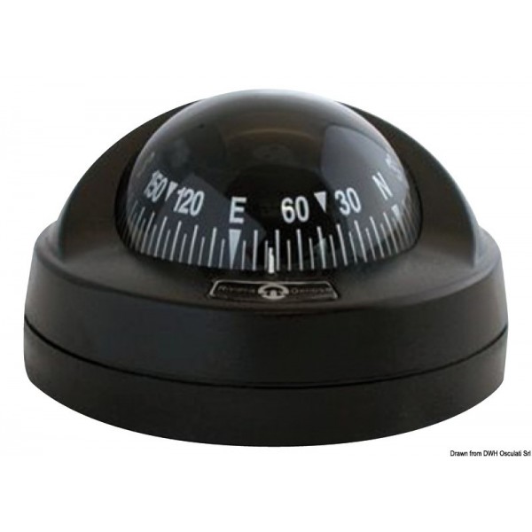 RIVIERA Ariete nero/bussola nera - N°1 - comptoirnautique.com