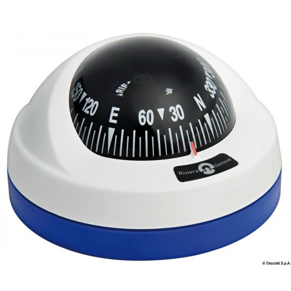 RIVIERA Bussola Ariete nero/bianco/blu - N°1 - comptoirnautique.com