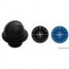 4" RIVIERA compass with black rose dome/black flat rose case