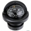 4" RIVIERA Kompass mit Kuppel schwarz rosa/schwarzes Gehäuse flach rosa - N°2 - comptoirnautique.com 