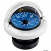 Compás 4" RIVIERA cúpula protectora blanco/azul placa rosa - N°1 - comptoirnautique.com