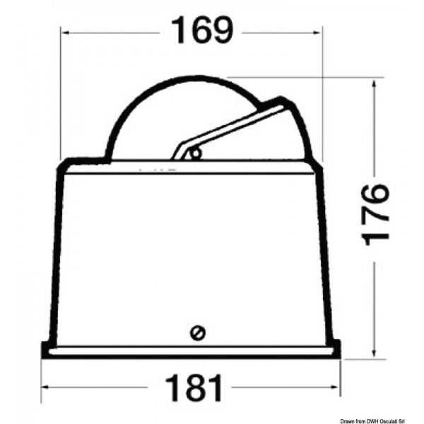 Bússola de 5" RIVIERA BW4 - N°2 - comptoirnautique.com