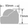 Externer Kompass RITCHIE Explorer 2"3/4 weiß/weiß - N°2 - comptoirnautique.com 