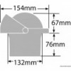 Built-in compass RITCHIE Navigator 4"1/4 white/white - N°2 - comptoirnautique.com 